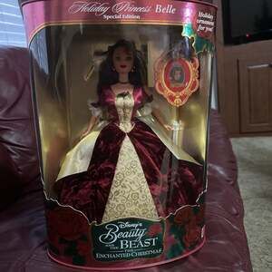 Holiday Princess Belle Special Edition Disney's Beauty & The Beast Doll 1997